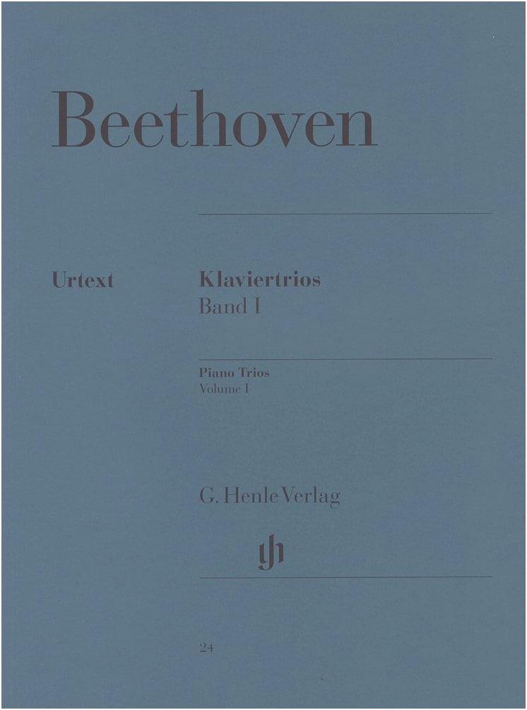 Beethoven: Piano Trios Collection, Vol. 1 - Urtext Edition (Henle Verlag)