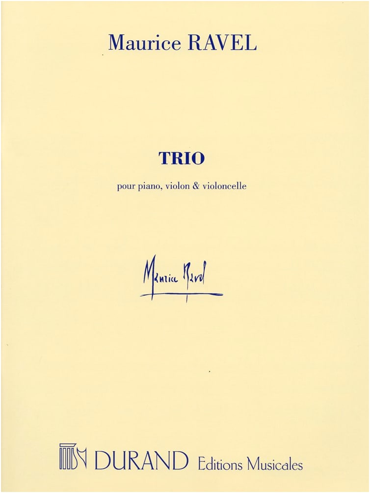 Ravel: Piano Trio / Durand Edition / Performance Part Score Set
