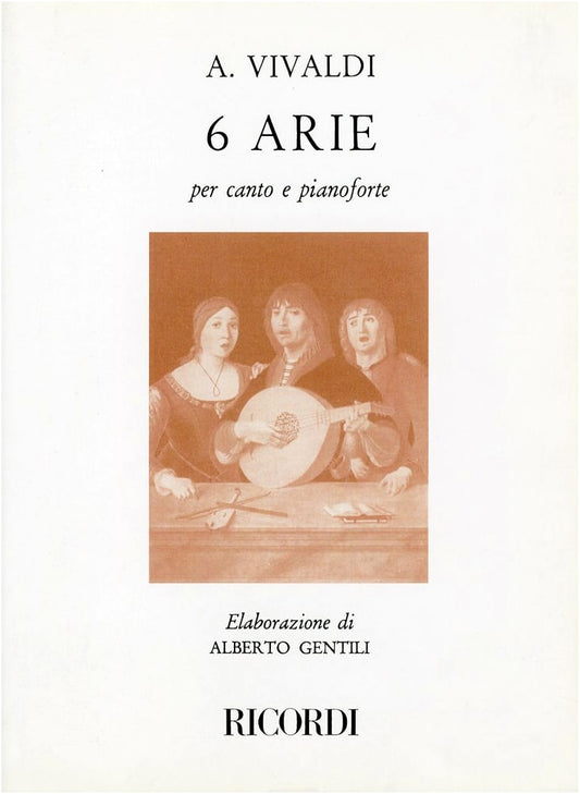 Vivaldi: 6 Arias (Italian Edition) by Ricordi