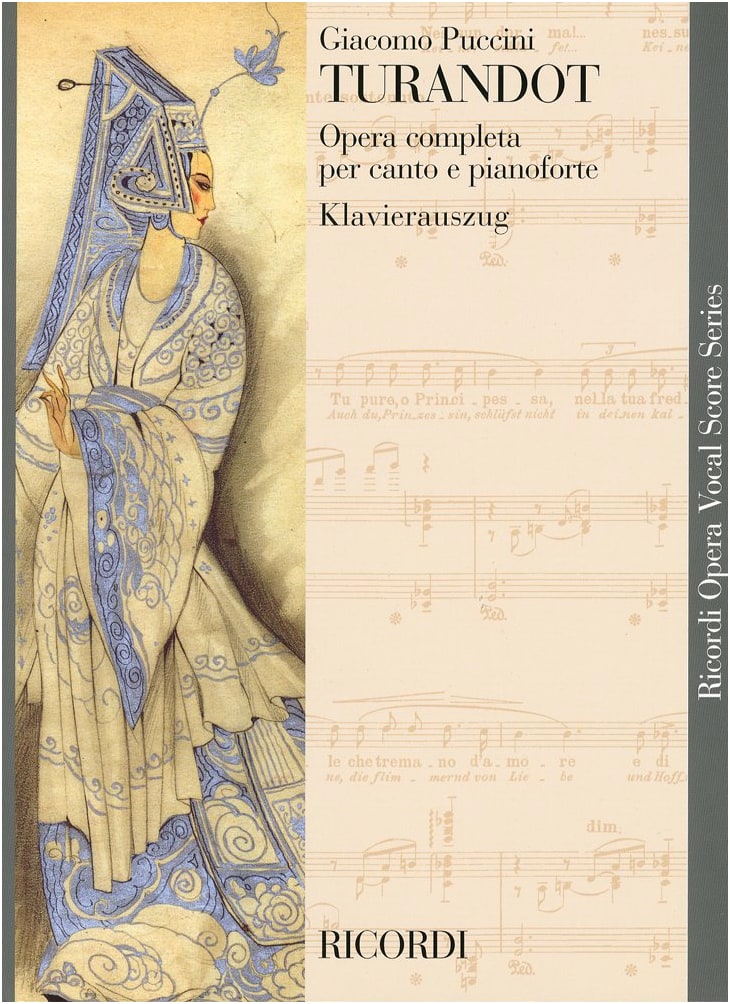 Puccini: Opera 'Turandot' - Ricordi Edition Piano-Vocal Score
