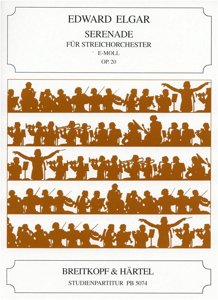Elgar: Serenade for Strings Op.20 / Breitkopf & Härtel / Study Score