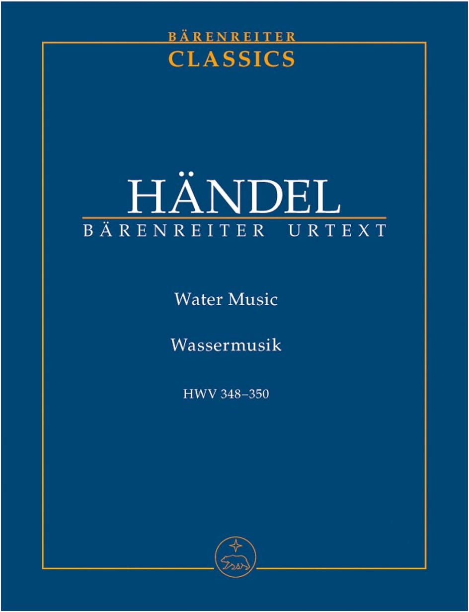 Handel: Water Music, New Handel Complete Works Edition, Miniature Score