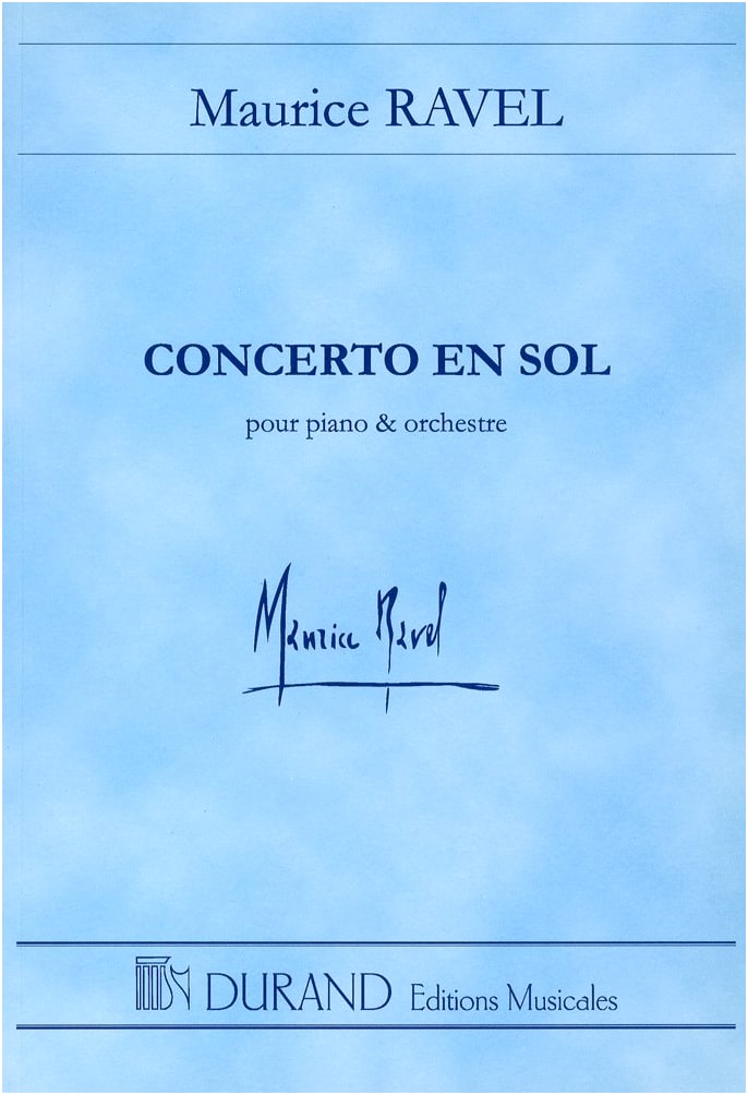 Ravel: Piano Concerto in G Major - Durand Publishers/Medium Score