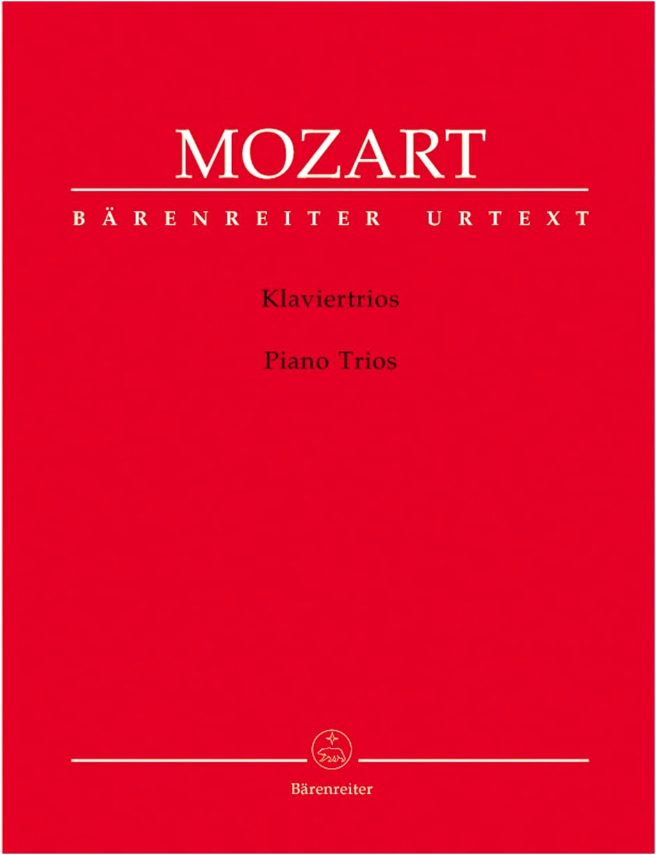Mozart: Complete Piano Trios K. 254, 496, 498, 502, 542, 548, 564/Barenreiter/Performance Score Set