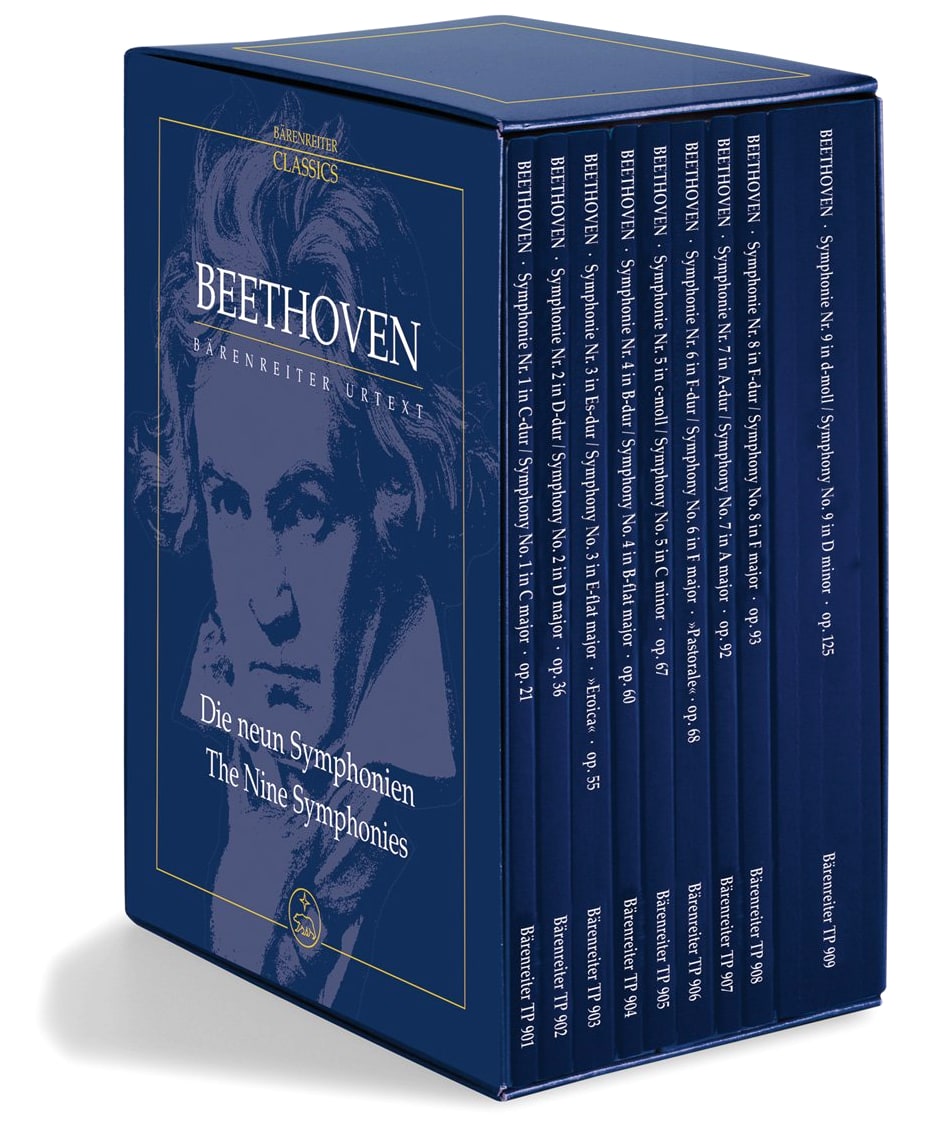 Beethoven: Complete Symphonies, Edited by del Mar (Bärenreiter Medium Score)