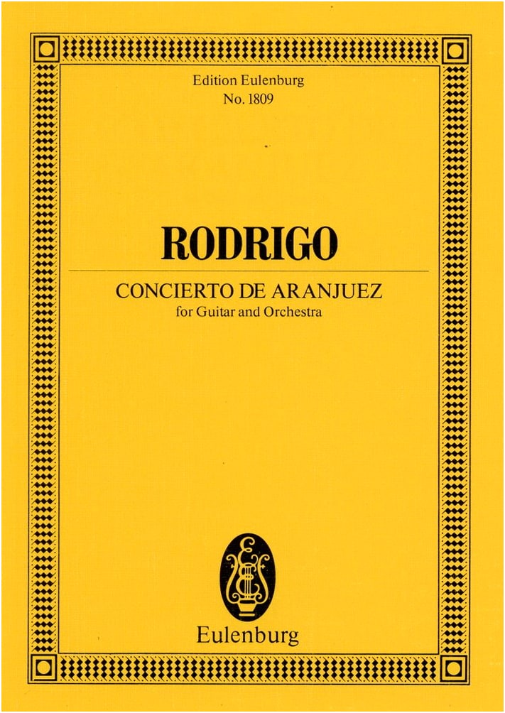 Rodrigo: Concierto de Aranjuez Miniature Score - Eulenburg Edition