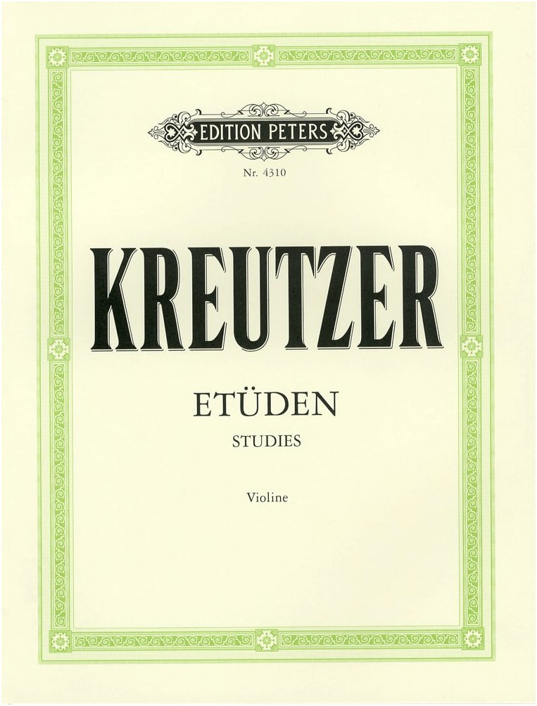 Kreutzer: 42 Studies for Violin - Peters Edition Violin Method & Studies
