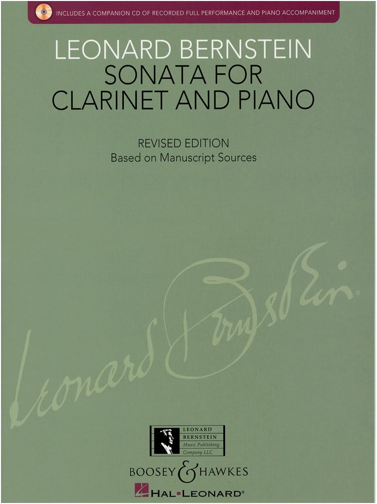 Bernstein: Clarinet Sonata with CD - For Clarinet and Piano