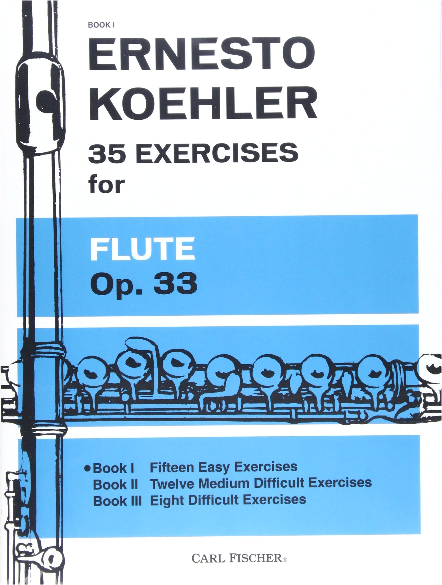 Köhler: 35 Etudes for Flute, Volume 1