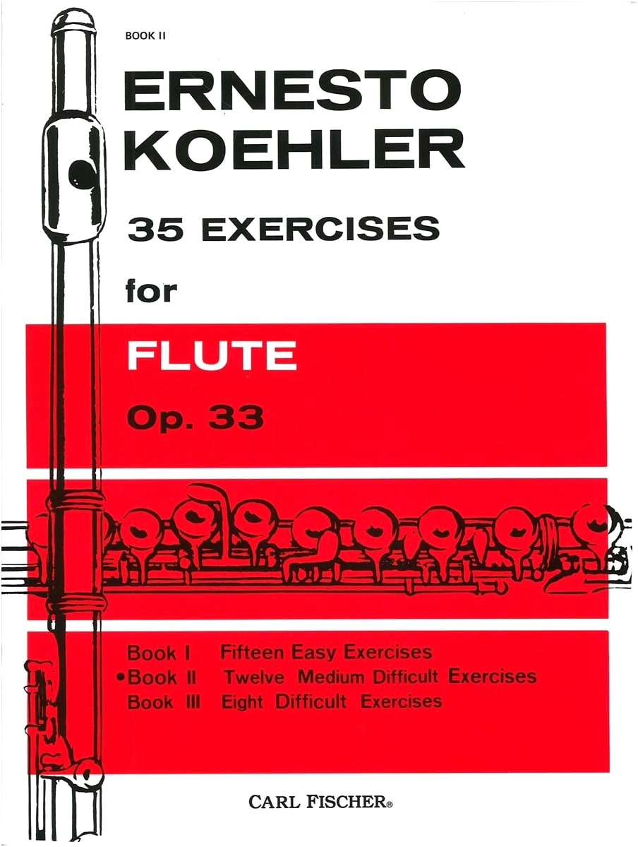 Koehler: 35 Etudes for Flute, Volume 2 (Carl Fischer Edition)