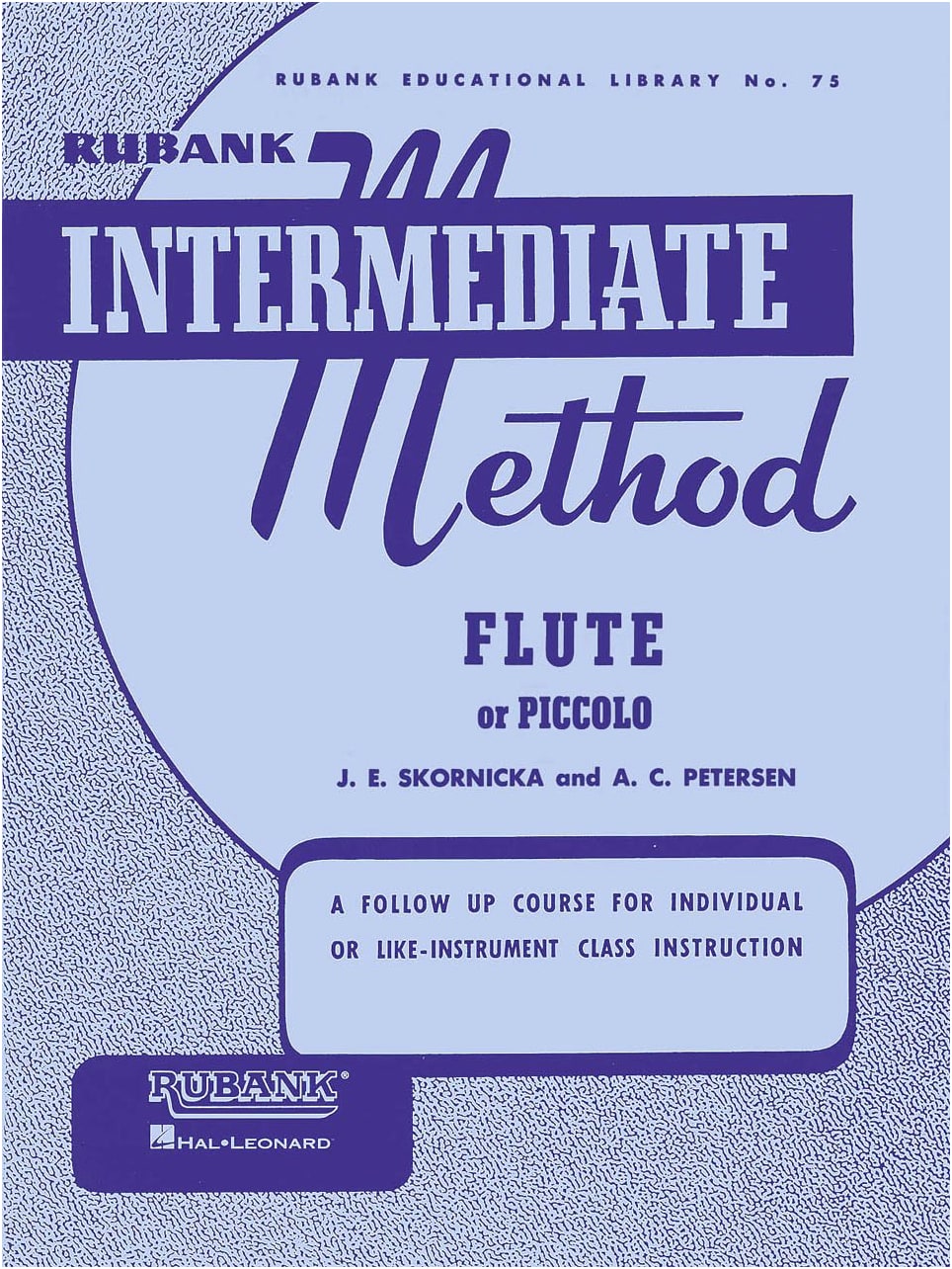 Intermediate Flute Textbook by Rubank