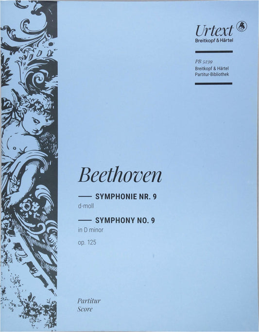Beethoven: Symphony No. 9 in D Minor, Op. 125 'Choral' - New Score (Breitkopf & Härtel)