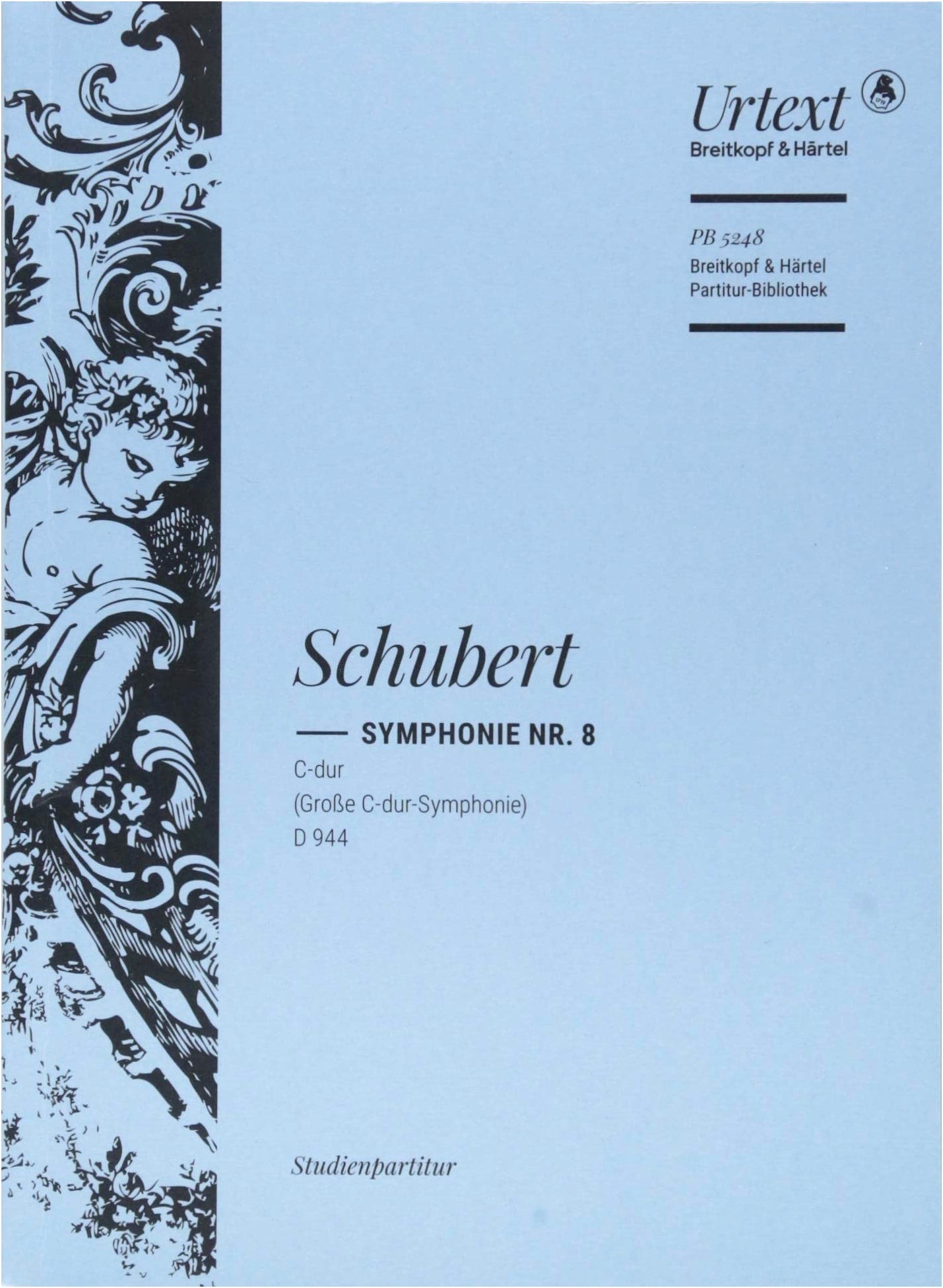 Schubert: Symphony No. 8 (Old No. 9) in C Major D 944 "The Great Symphony" - Breitkopf & Härtel Study Score