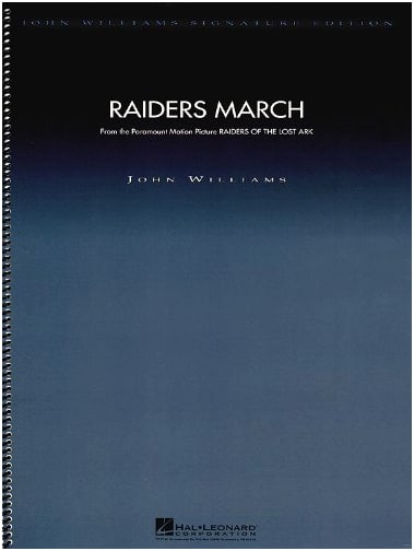 John Williams Orchestra Score: Raiders' March (Hal Leonard Edition)