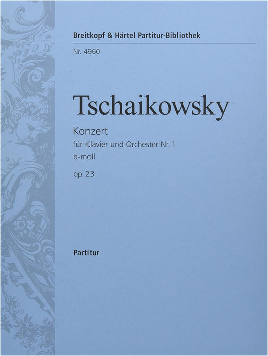 Tchaikovsky: Piano Concerto No. 1 in B-flat minor, Op. 23 - Breitkopf & Härtel Score