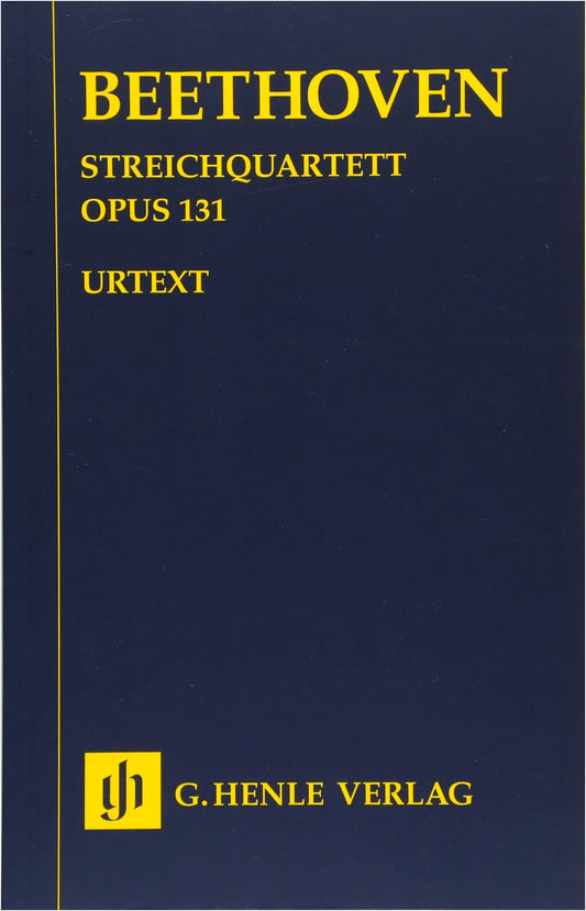 Beethoven: String Quartet No. 14 in C-sharp Minor, Op. 131 - Henle Urtext Score