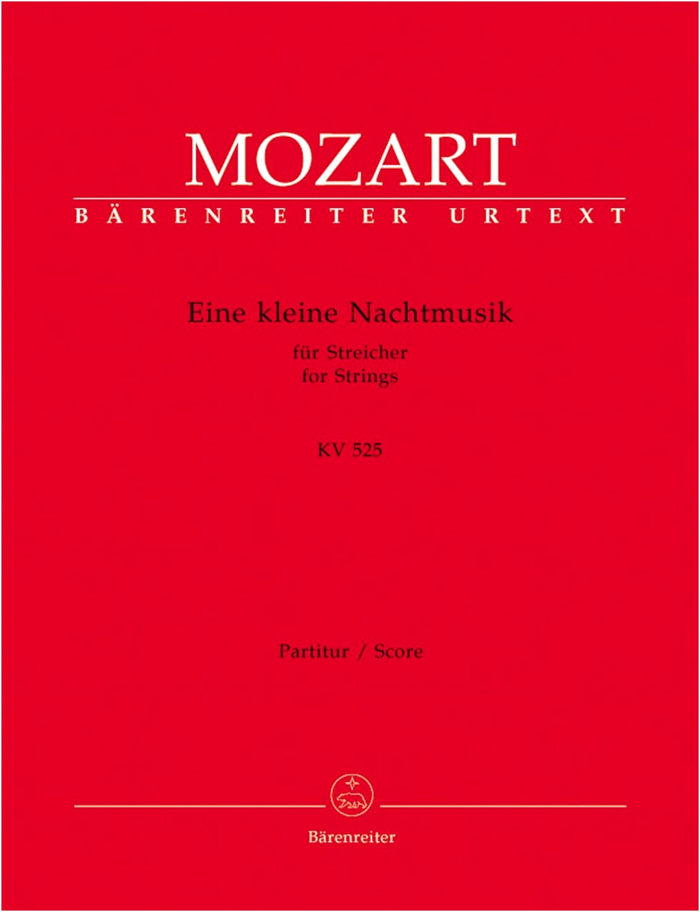 Mozart: Eine kleine Nachtmusik (Serenade) KV 525 - Full Score