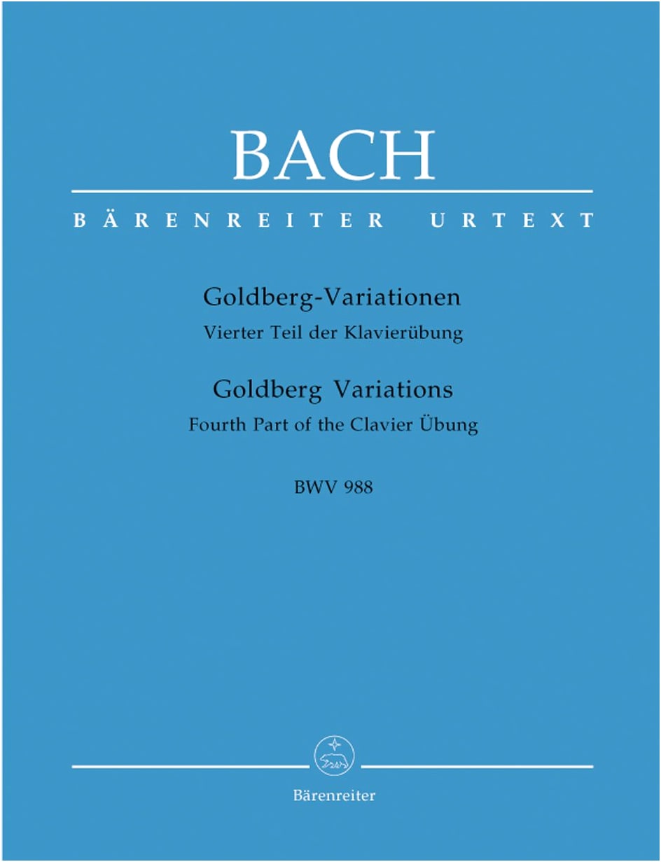 Bach, J. S.: Goldberg Variations BWV 988/New Bach Edition/Bärenreiter/Piano Solo
