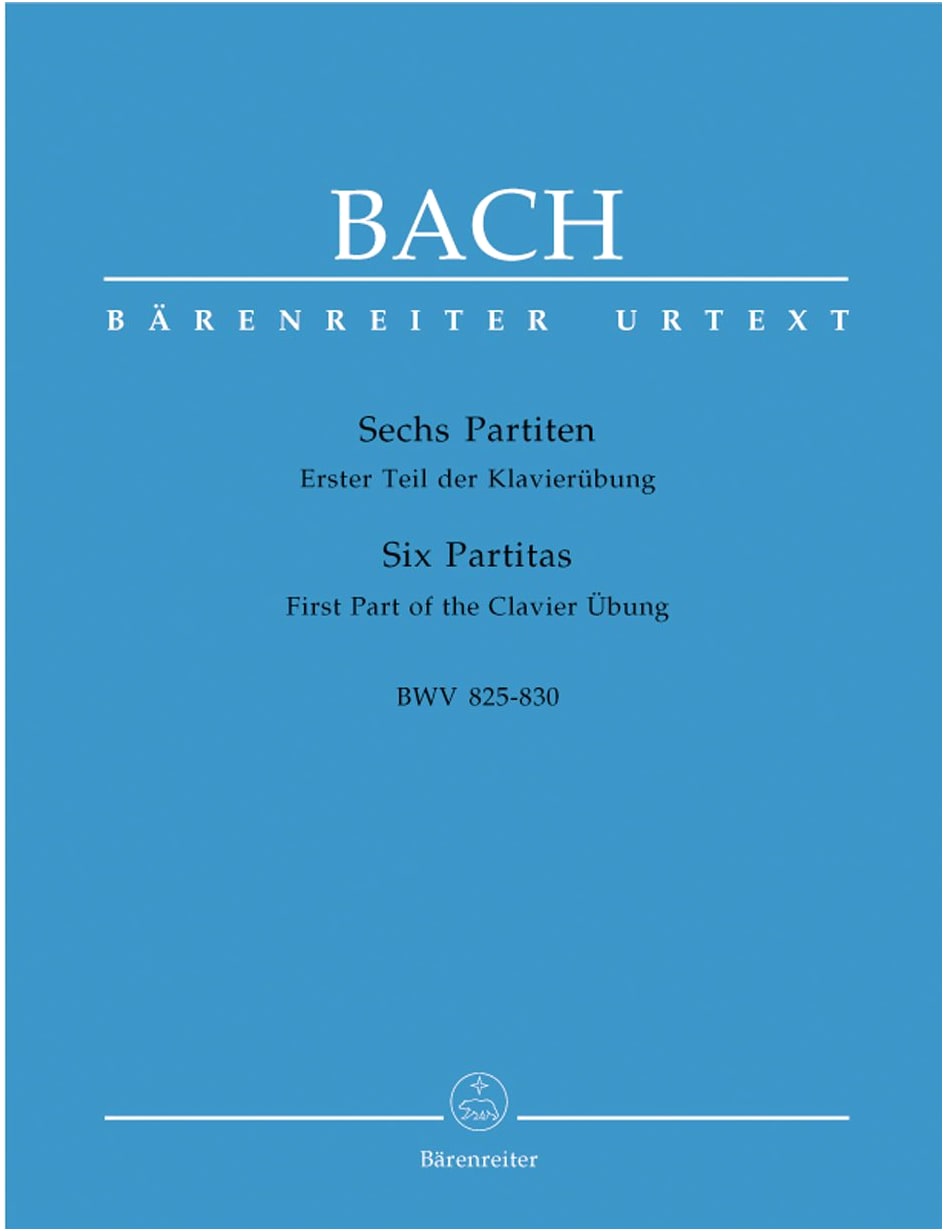 Bach, J. S.: Complete Partitas BWV 825-830 / New Bach Edition / Bärenreiter / Piano Solo