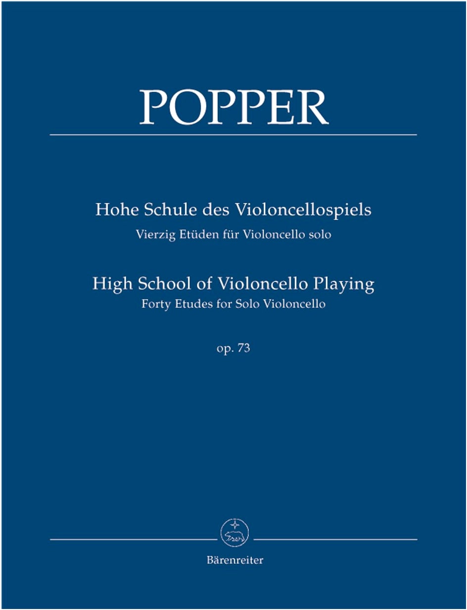 Popper: Advanced Cello Method, Op. 73 - Bärenreiter Edition (Cello Studies)