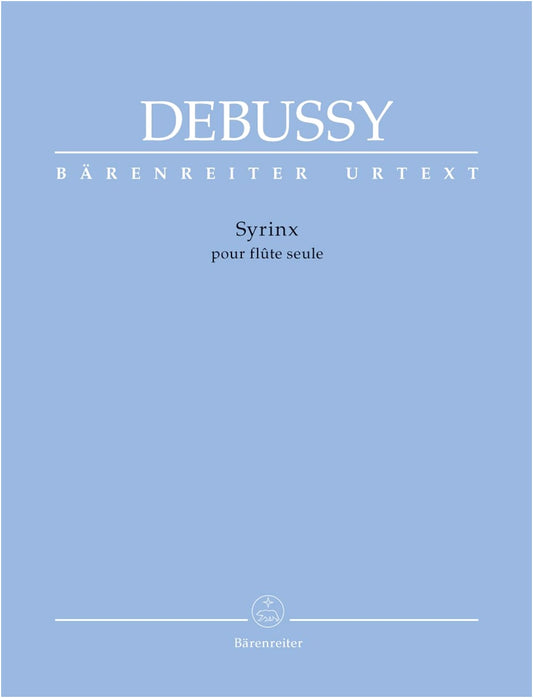 Debussy: Syrinx (Pipe of Pan) for Flute Solo, Arranged by Woodfull-Harris