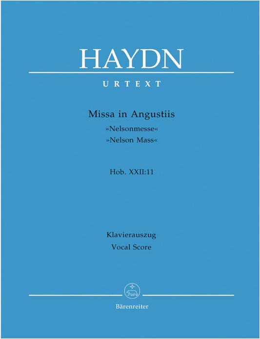 Haydn: Missa in Angustiis (Nelson Mass) in D Minor, Hob.XXII/11 - Choral Score
