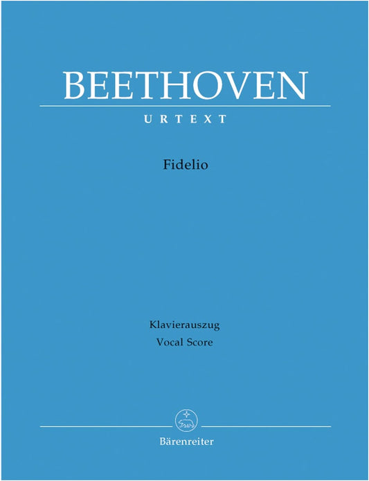 Beethoven: Fidelio, Op. 72 - Opera Vocal Score (Urtext Edition)