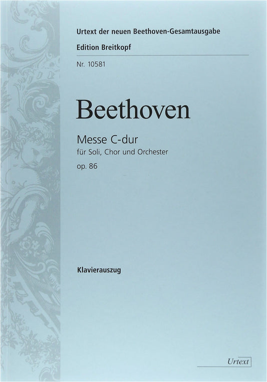 Beethoven: Mass in C Major Op.86 for Chorus - Breitkopf & Härtel Edition