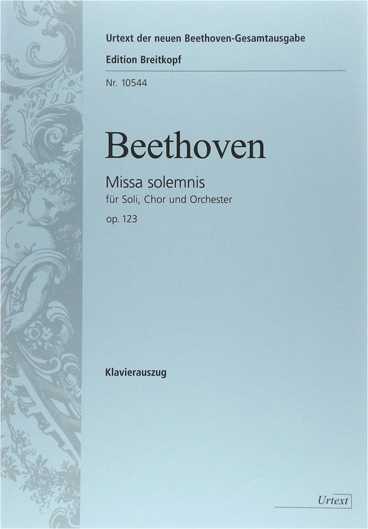 Beethoven: Missa Solemnis in D Major, Op. 123 (Breitkopf & Härtel Choral Score)