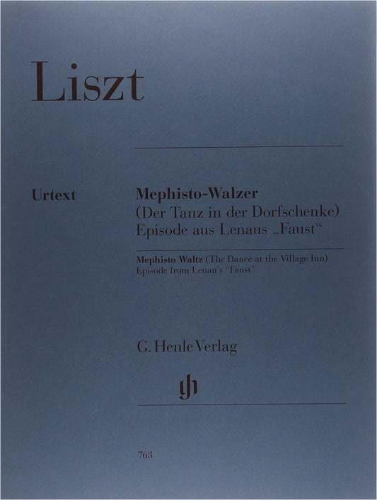 Liszt: Mephisto Waltz No. 1, Urtext Edition for Piano Solo (Henle Verlag)