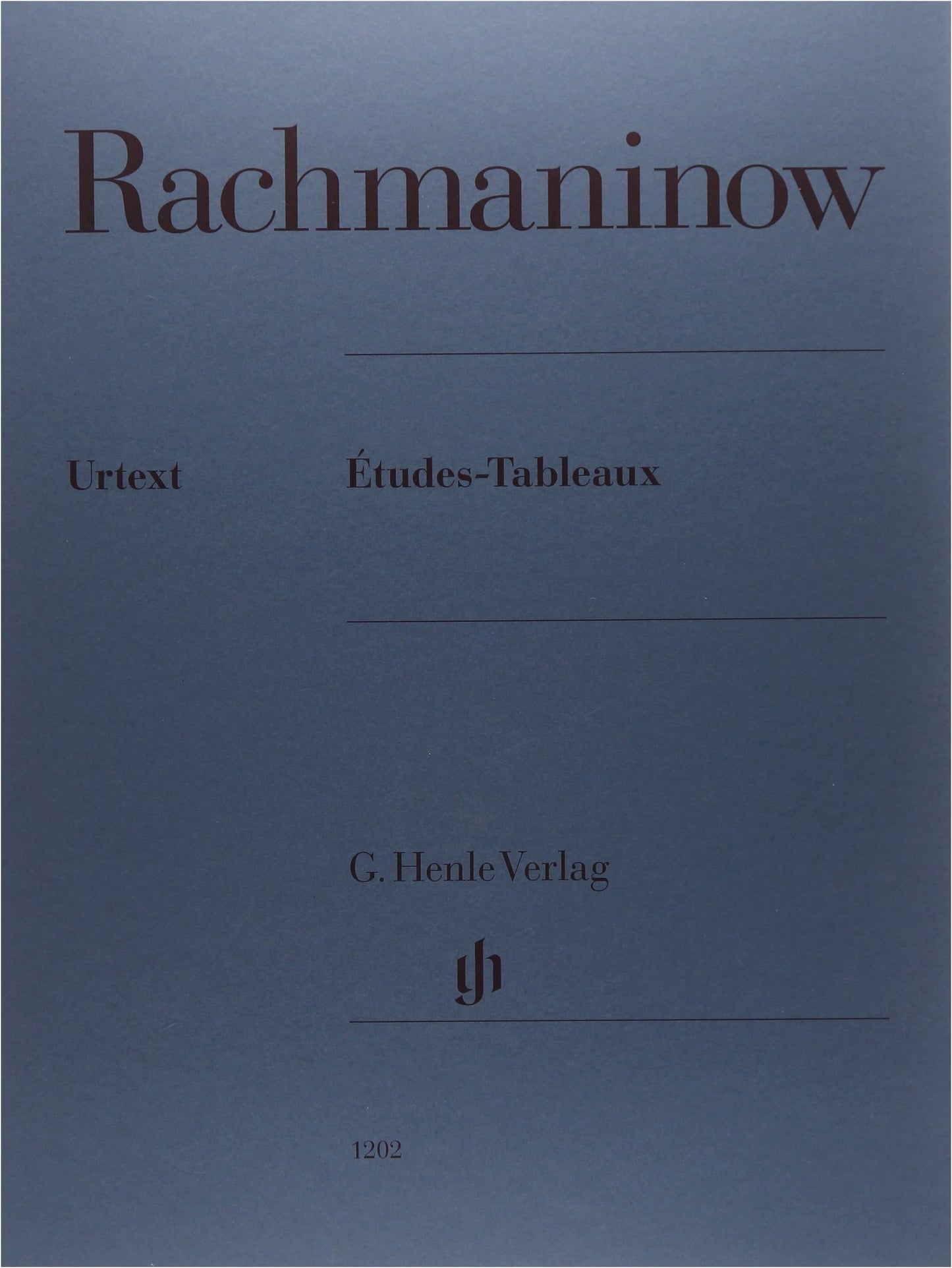 Rachmaninoff: Etudes-Tableaux Op. 33 & 39 - Henle Urtext, Hamelin Fingerings