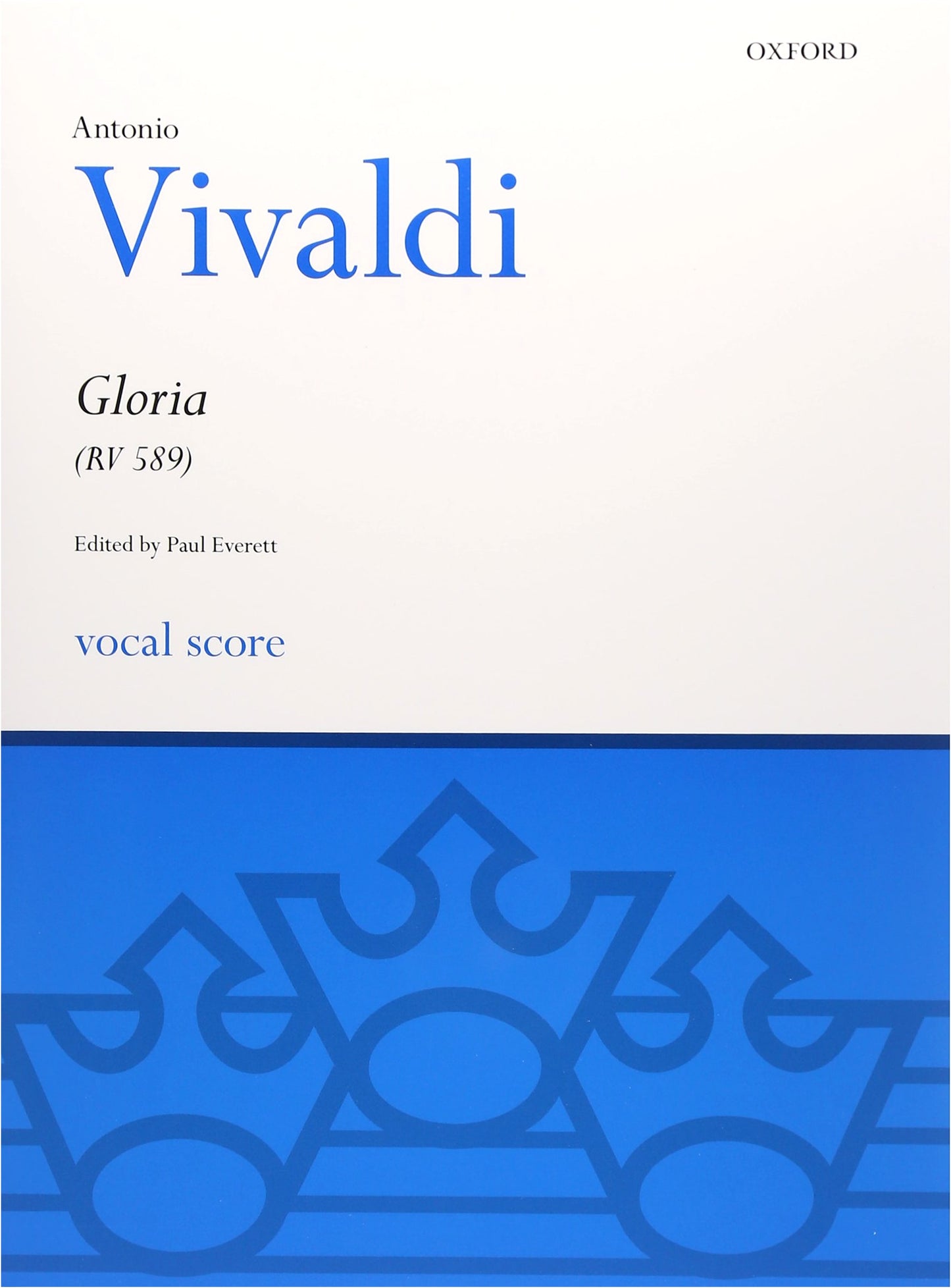Vivaldi: Gloria RV 589 (SATB) Choral Work, Edited by L. Everett