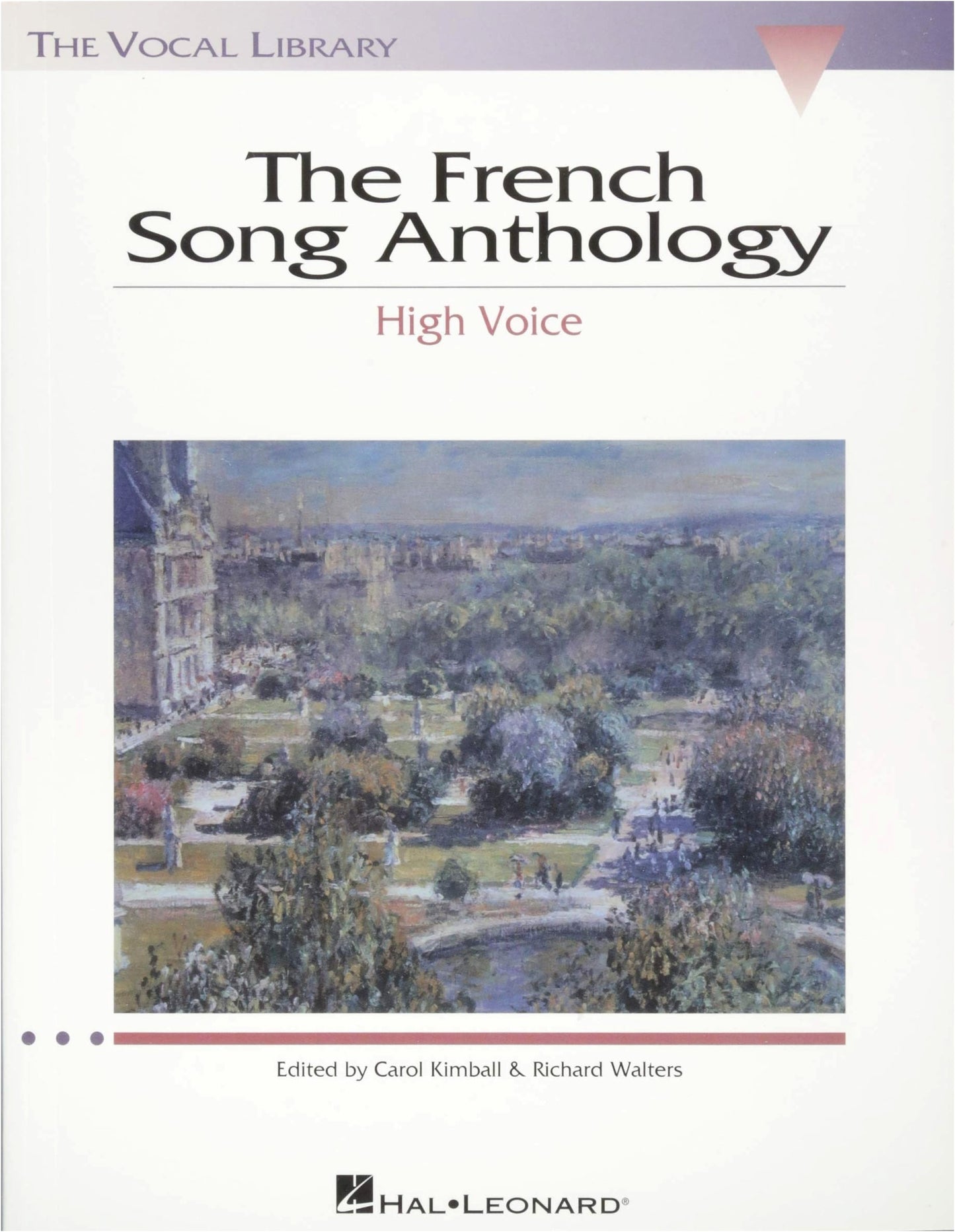 French Song Anthology for High Voice, Arranged by Kimball & Walters