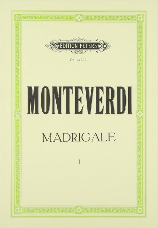Monteverdi: Madrigals for A Cappella Mixed Chorus, Vol. 1 (Italian)