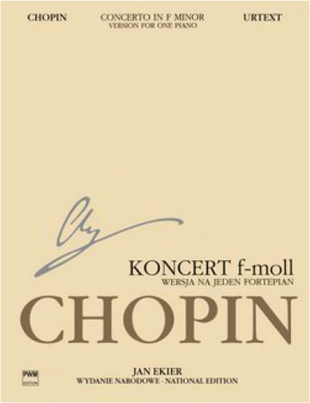 Chopin: Piano Concerto No. 2 in F minor, Op. 21 (Ekier Ed.) - 1-Piano Solo Arr.