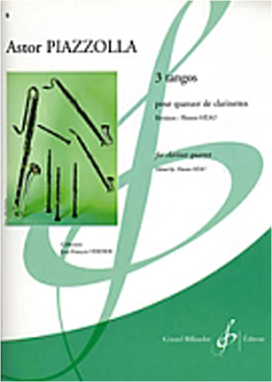 Piazzolla: 3 Tangos for 4 Clarinets