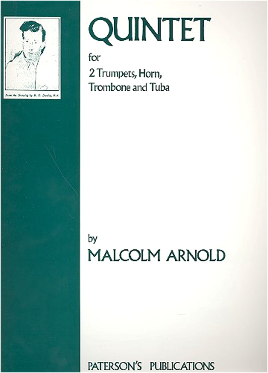 Arnold: Brass Quintet Op. 73 (2 Trumpets, Horn, Trombone, Tuba) - Paterson Co.