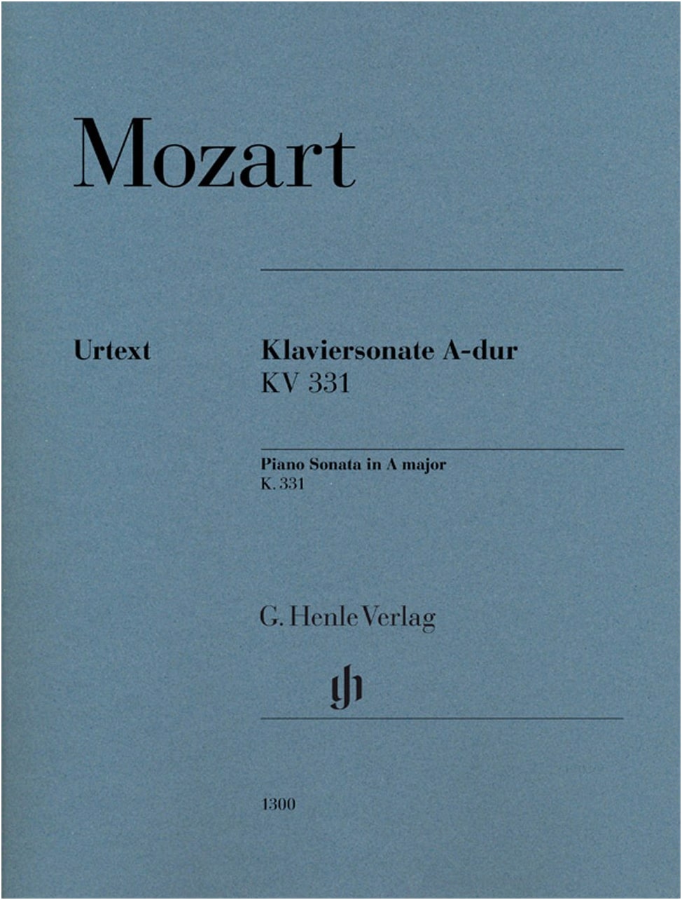 Mozart: Piano Sonata No. 11 in A Major, KV 331 'Turkish March' - Urtext Ed. (Seifert/Bellheim)