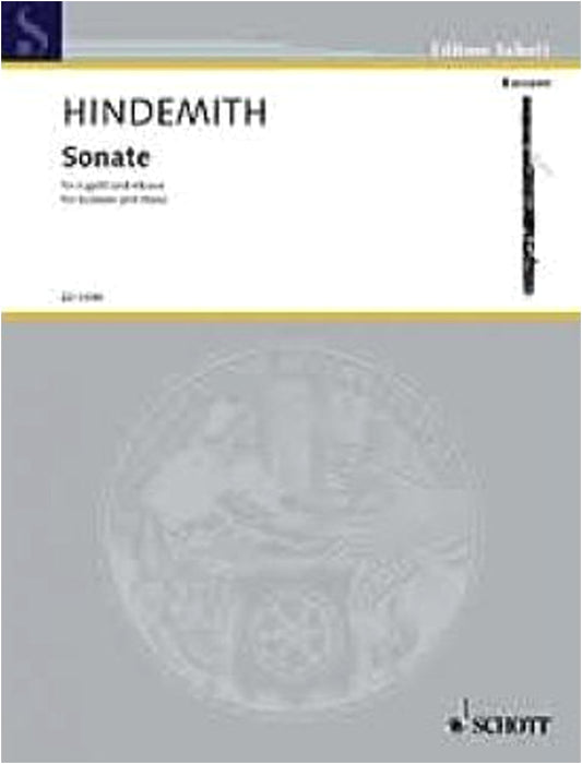 Hindemith: Oboe Sonata in G Major for Oboe and Piano (Schott Music, Mainz Ed.)
