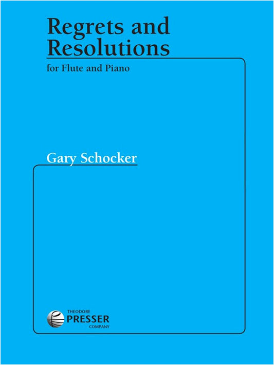 Shocker: Regret and Determination for Flute and Piano (Theodore Presser Edition)