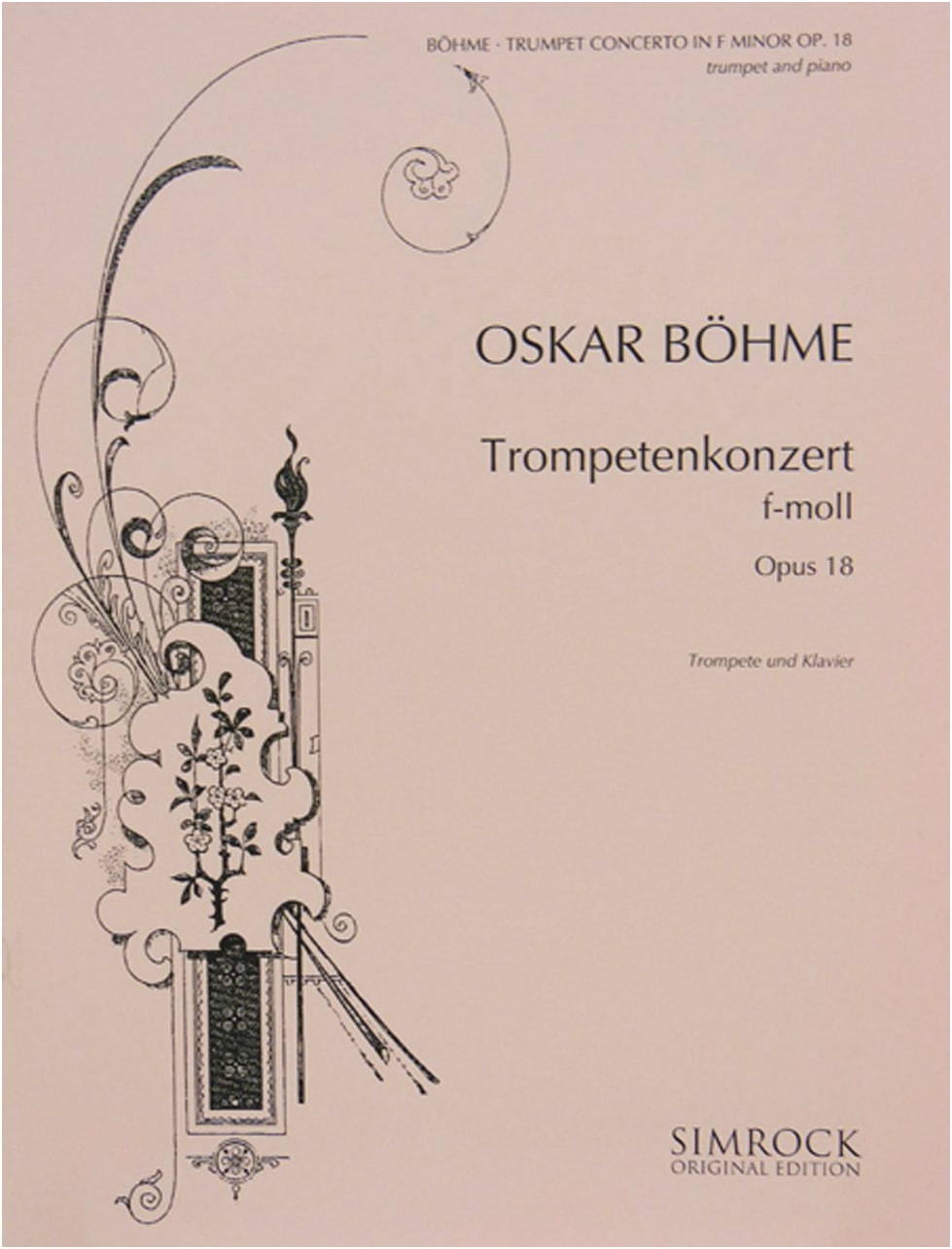 Boehme: Trumpet Concerto Op.18 / Richard Schauer Company / Trumpet and Piano