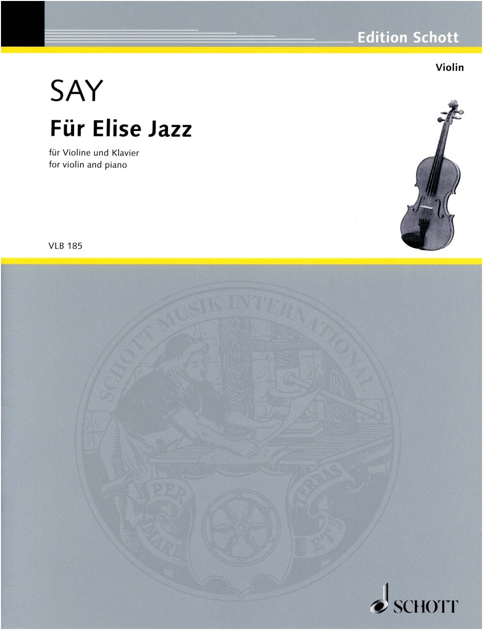 Cy: Jazz for Elise - Sheet Music for Violin & Piano