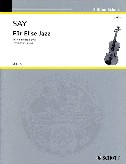 Cy: Jazz for Elise - Sheet Music for Violin & Piano