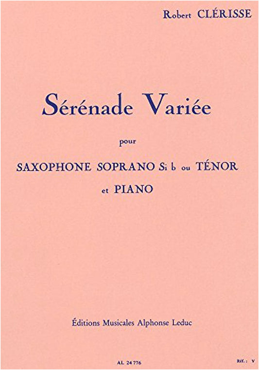 Kurerisse: Serenade Variations for Saxophone and Piano