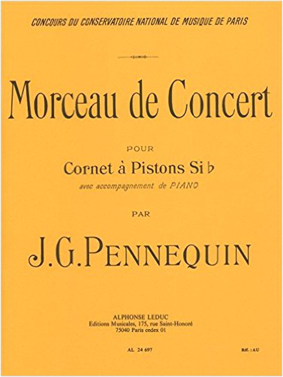 Penquin, J. G.: Concert Piece / Leduc Publishing / Trumpet and Piano
