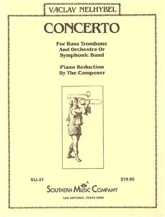 Niribel: Bass Trombone Concerto / Southern Music Company / Trombone and Piano