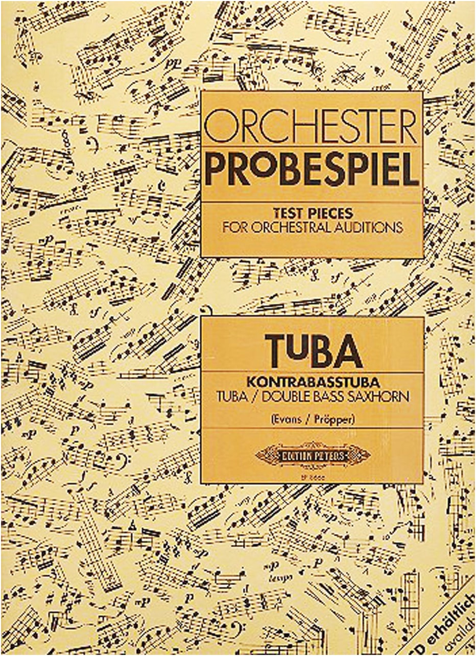 Tuba Excerpts from Orchestral Works: German Orchestra Union Certified Exam
