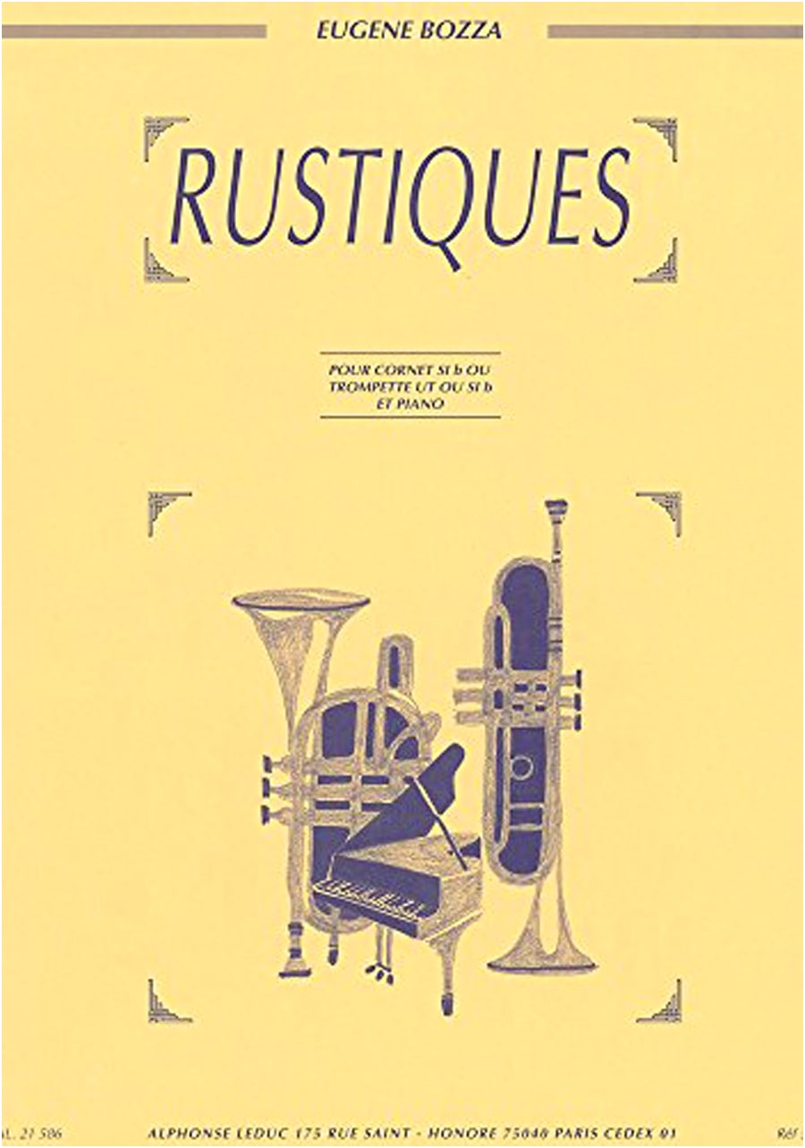 Bozza: Rustiques / Leduc Publishing / Trumpet and Piano