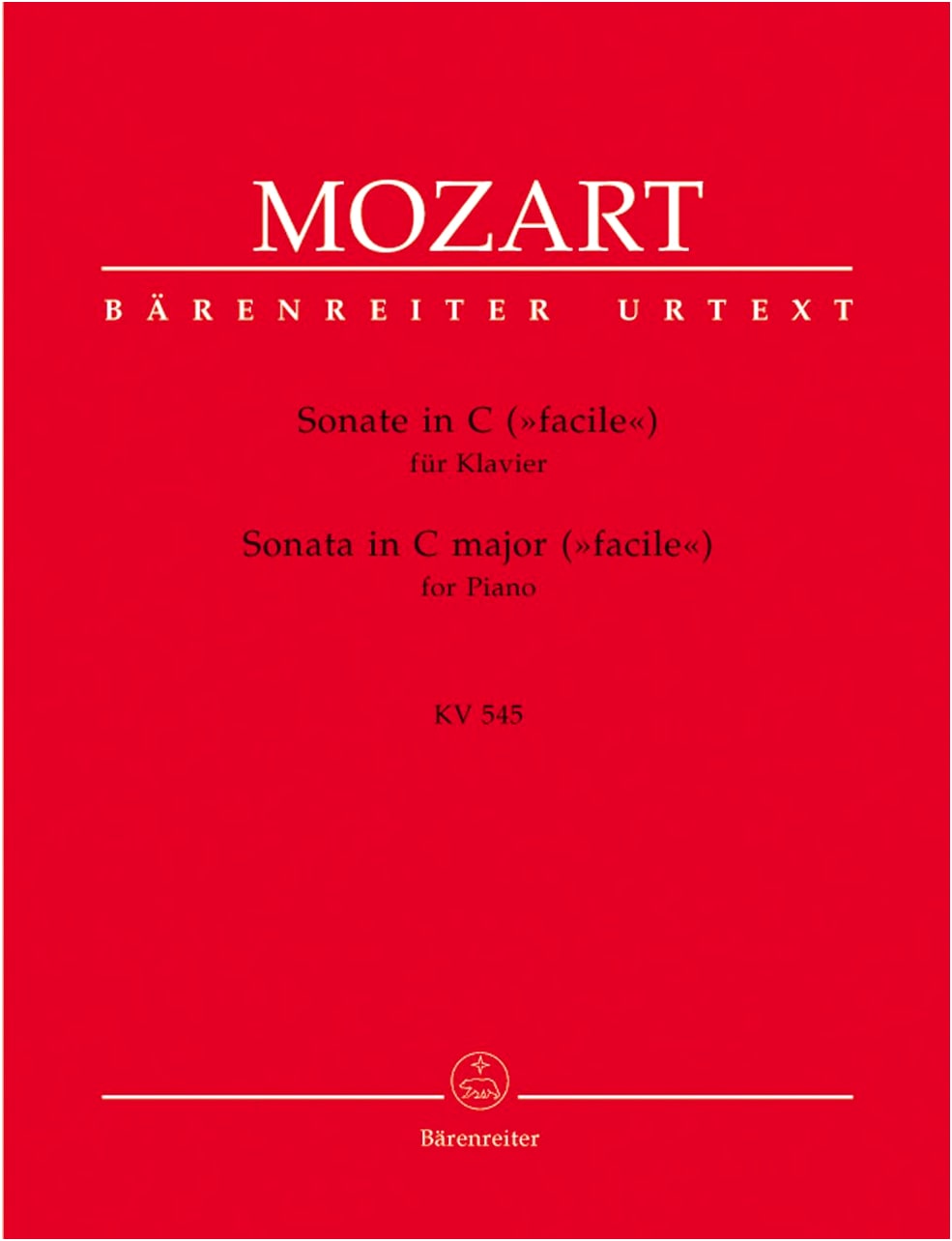 Mozart: Piano Sonata No. 15 in C Major, K. 545 - New Mozart Edition for Piano Solo