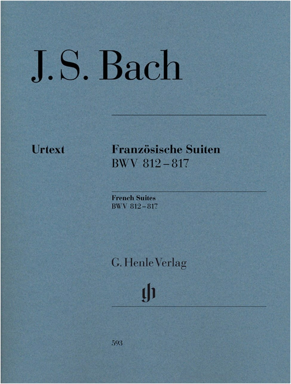 J.S. Bach: Complete French Suites BWV 812-817 Urtext (Scheideler/Schneidt) - Henle